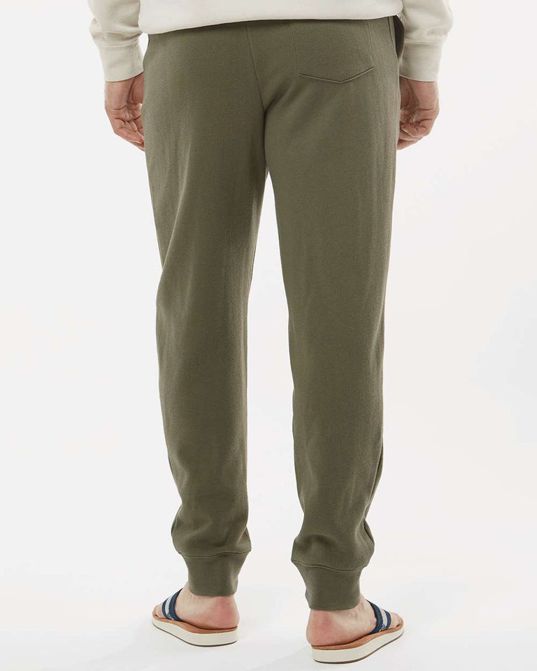 GREATNESS WITHIN-CLASSIC LOGO-(Pigment-Dyed)-JOGGERS-OLIVE