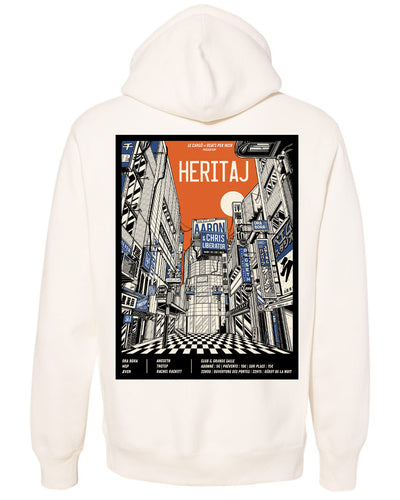 HERITAJ CITY-(Unisex Heavyweight Hoodie)