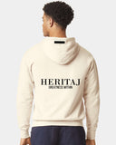 GREATNESS WITHIN-CLASSIC BRAND LOGO-(Pigment-Dyed)-HOODIE-IVORY