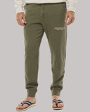 GREATNESS WITHIN-CLASSIC LOGO-(Pigment-Dyed)-JOGGERS-OLIVE
