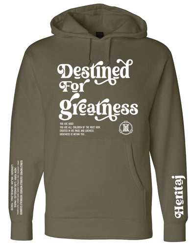 DESTINED FOR GREATNESS-UNISEX HEAVYWEIGHT HOODIE-AG