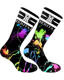 Heritaj-Paint Splatter-Crew Socks 3 pairs-(Unisex)