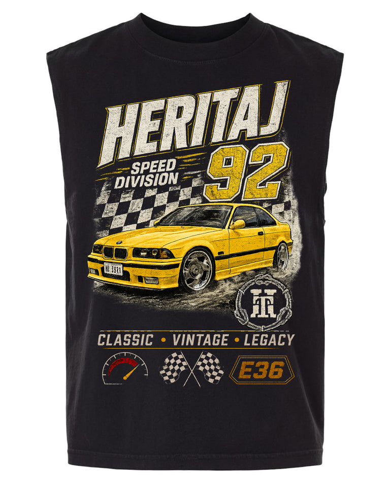 CLASSIC BIMMER-HEAVYWEIGHT SLEEVELESS T-SHIRT