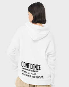 CONFIDENCE-DROP SHOULDER HOODIE