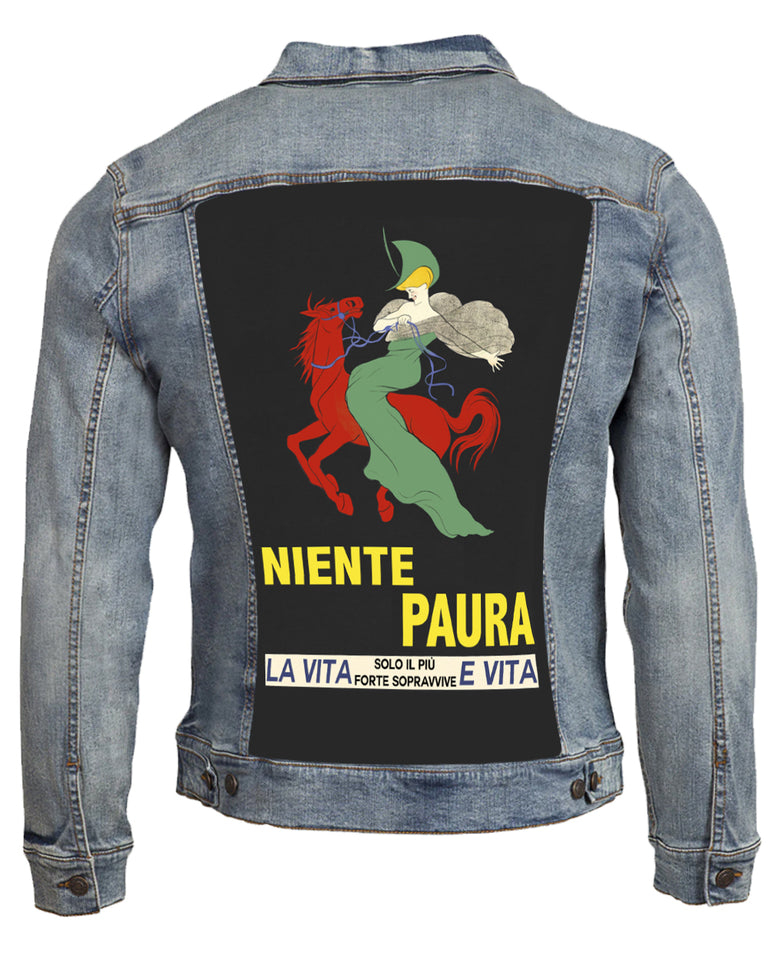 FEAR NOTHING-DENIM JACKET (UNISEX)
