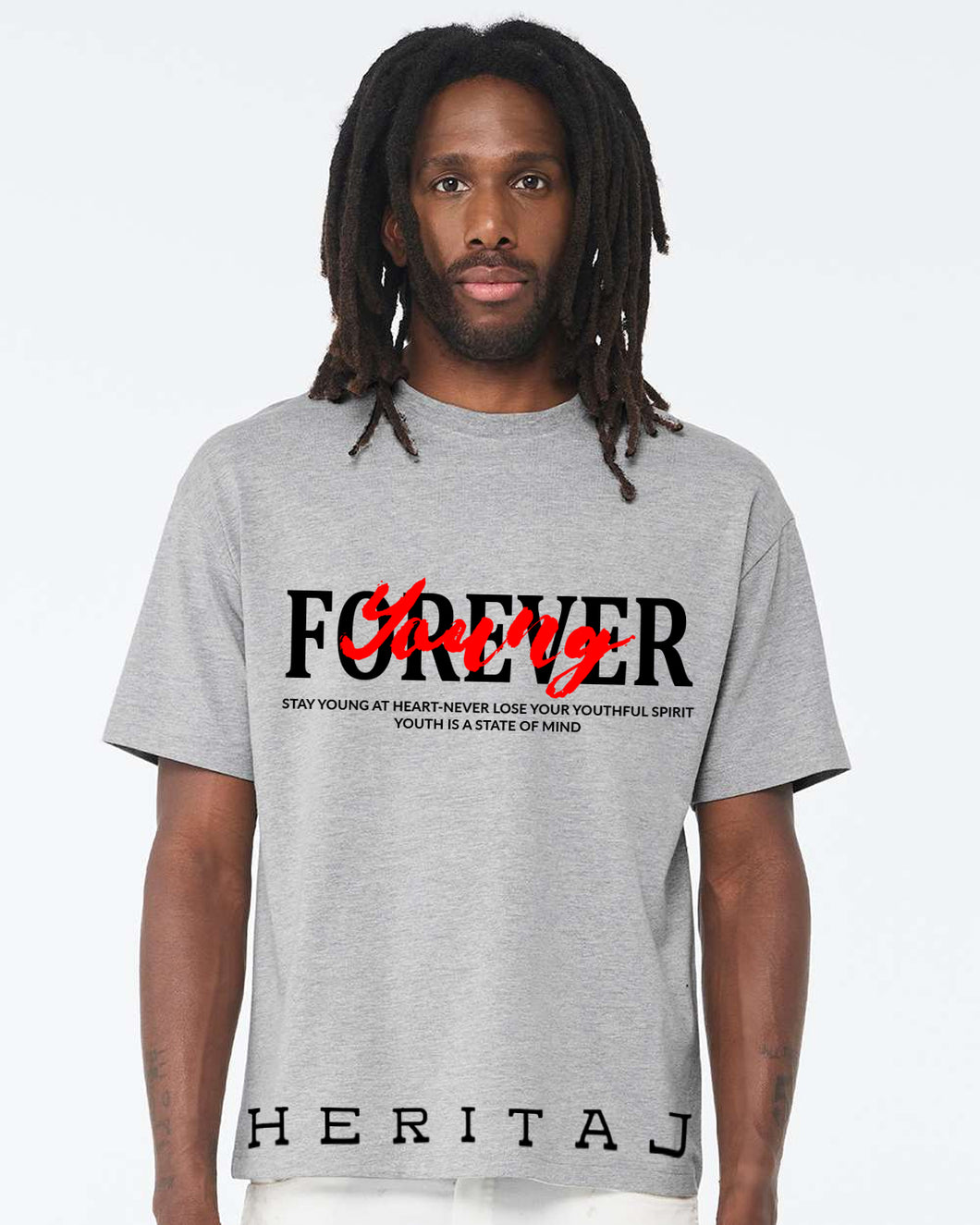 FOREVER YOUNG-HEAVYWEIGHT T-SHIRT