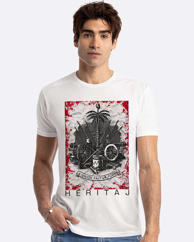 VINTAGE GRUNGE CREST-TEE