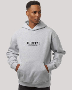 GREATNESS WITHIN-CLASSIC BRAND LOGO-OVERSIZED HOODIE