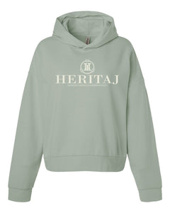 CLASSIC HT LOGO-CROP HOODIE-SG