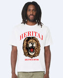 GREATNESS WITHIN ROAR-HEAVYWEIGHT T-SHIRT