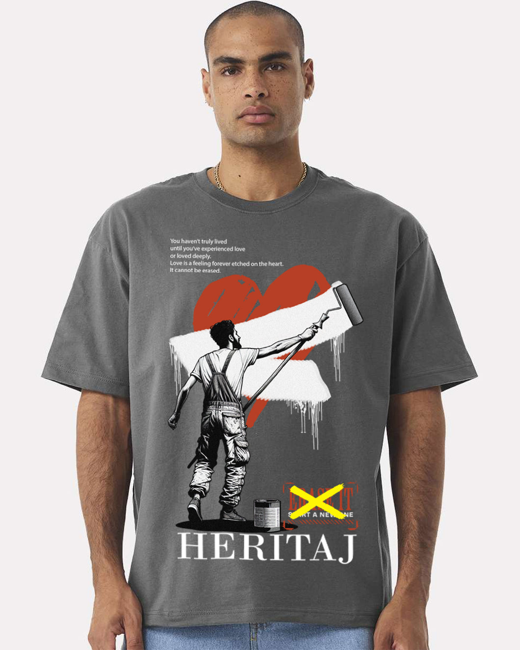 LOVE ETERNAL-HEAVYWEIGHT T-SHIRT
