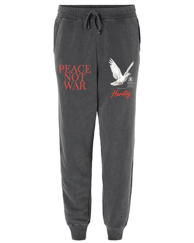 PEACE NOT WAR-(Pigment-Dyed)-JOGGERS-NR