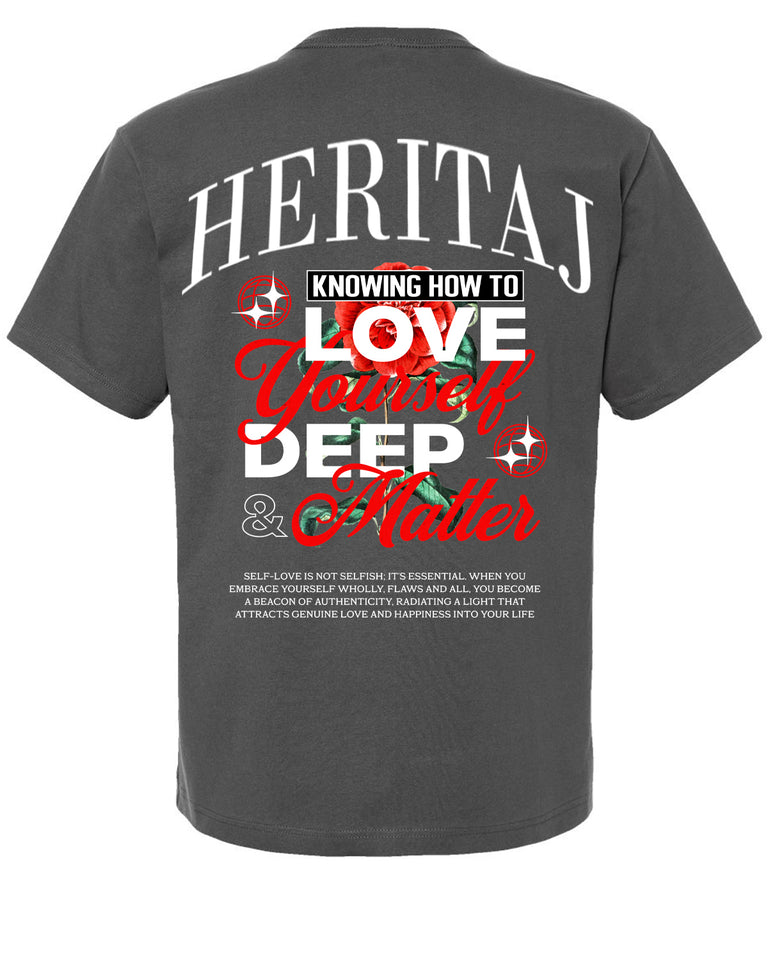 SELF LOVE MATTER-HEAVYWEIGHT T-SHIRT