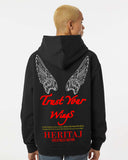 TRUST YOUR WINGS-(Unisex Oversized Hoodie)