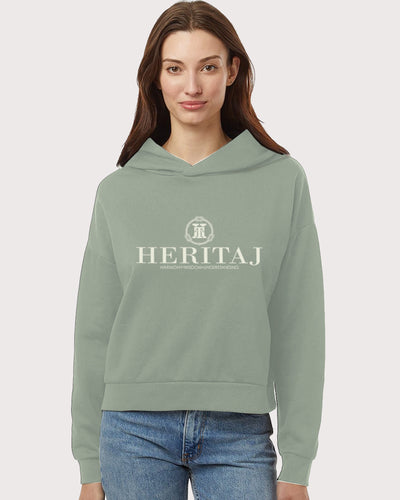 CLASSIC HT LOGO-CROP HOODIE-SG