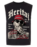 DENNIS RODMAN-HEAVYWEIGHT SLEEVELESS T-SHIRT