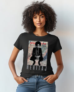 NINA SIMONE-YOUNG, GIFTED & BLACK-UNISEX TEE (as worn by Sheek Louch of THE LOX)