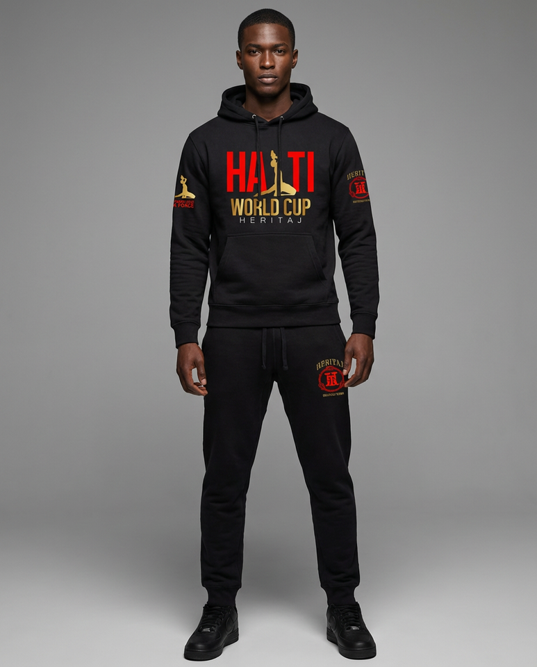 HAITI GOLD WORLD CUP 2026-SWEATSUIT