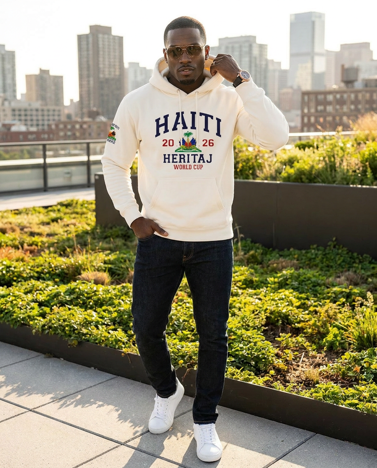 HERITAJ HAITI WORLD CUP-(Unisex Heavyweight Hoodie)
