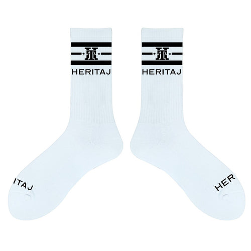Heritaj-Classic HT Logo-Crew Socks 3 pairs-(Unisex)