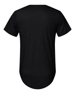 HERITAJ-UNITY-RED STRIPE (Curved Hem Short Sleeve T-Shirt) NR