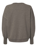 HUMANITY LOVE-SUEDED FLEECE CREWNECK PULLOVER