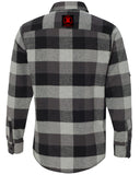 FLANNEL SHIRT-(Yarn-Dyed Long Sleeve)-SGRY