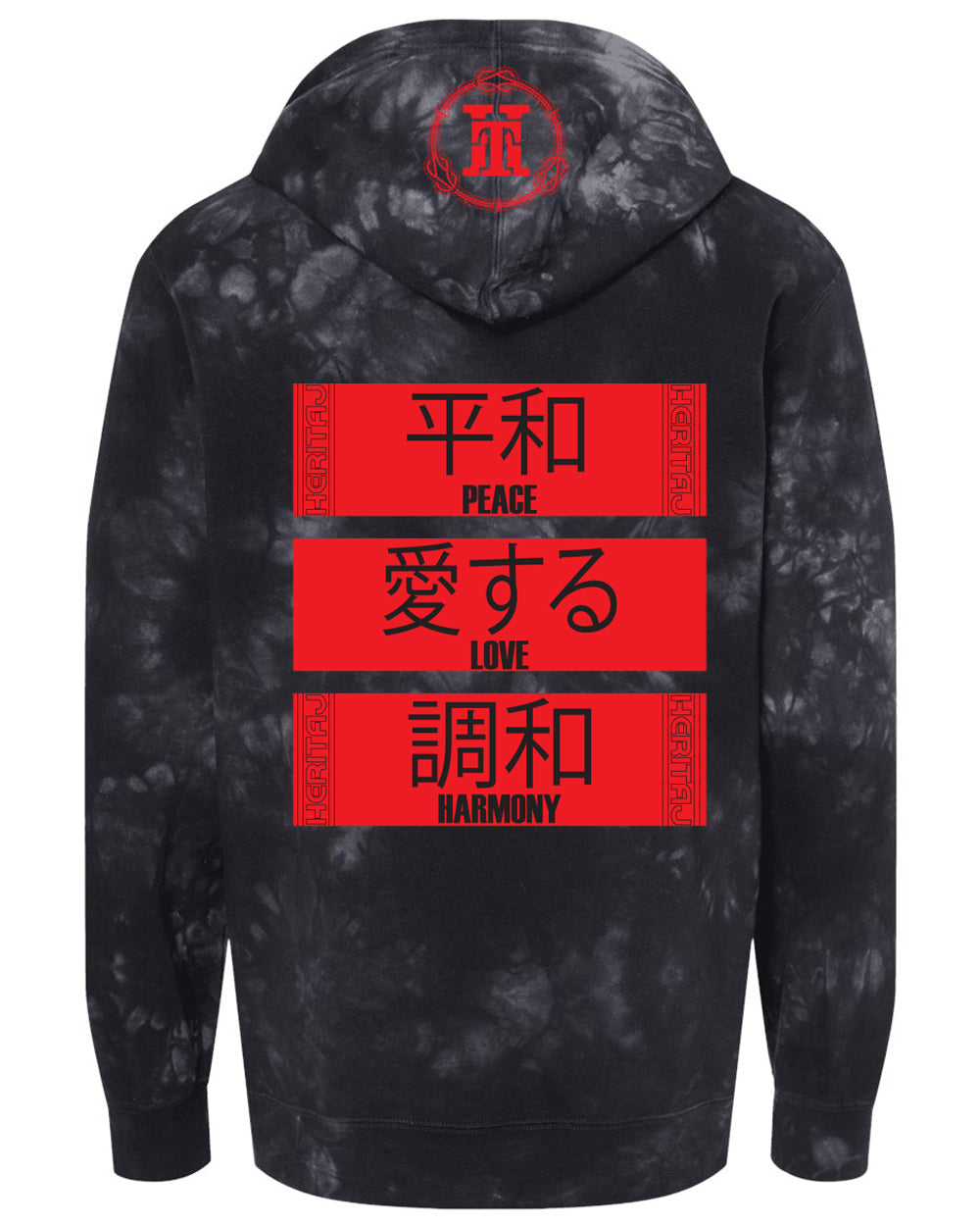 HARMONY-TYE DIE-HOODIE