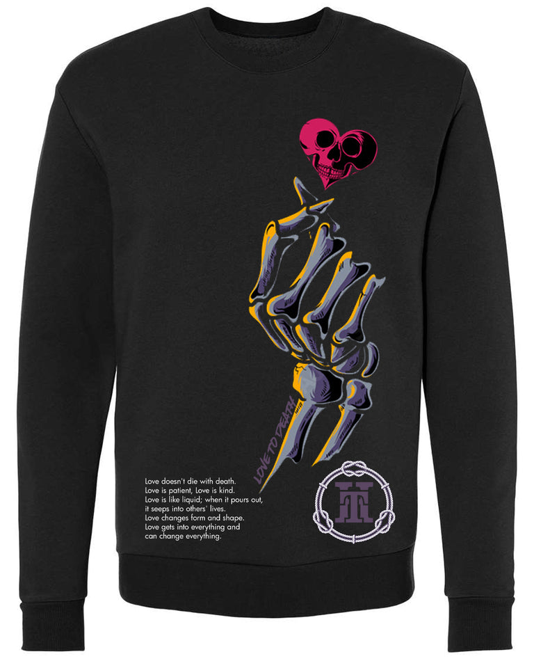 LOVE TO DEATH-SWEATER-NR