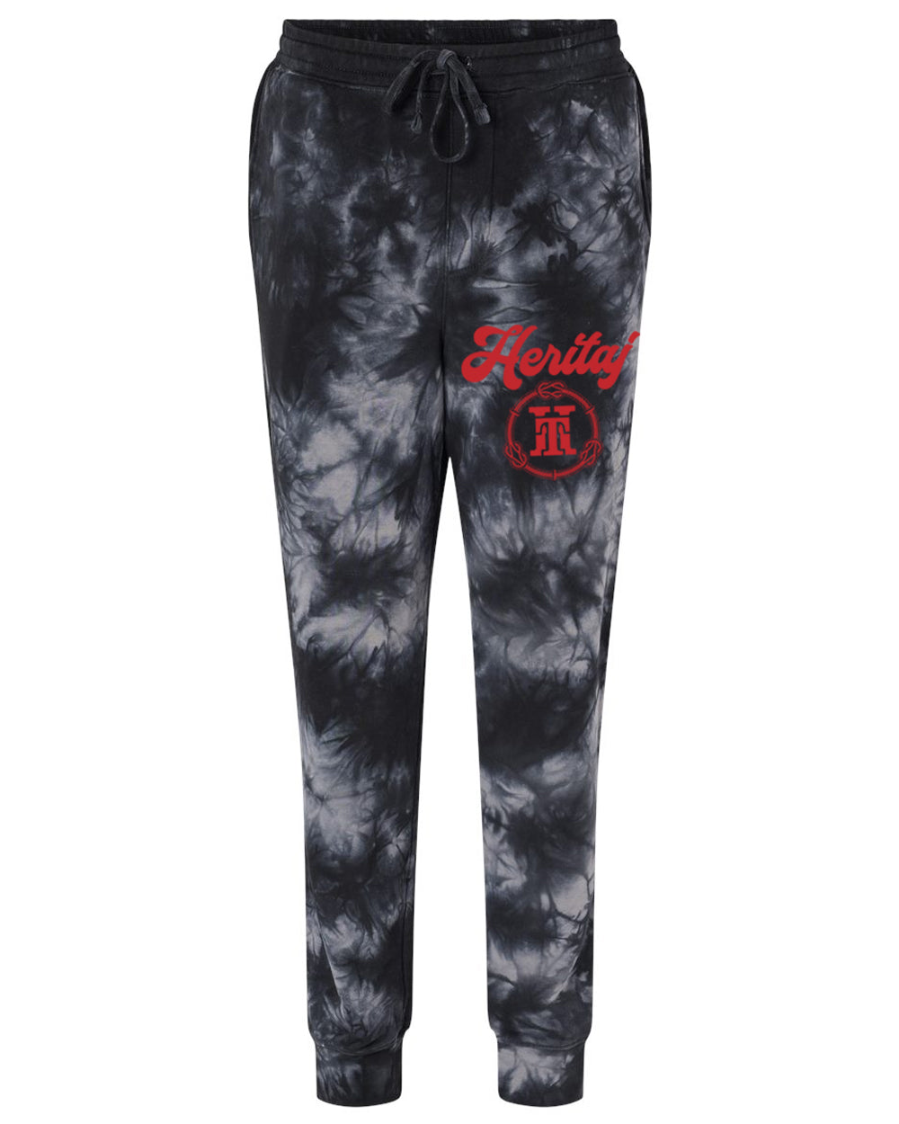 ONLY GOOD VIBES-TYE DIE-JOGGERS HERITAJ