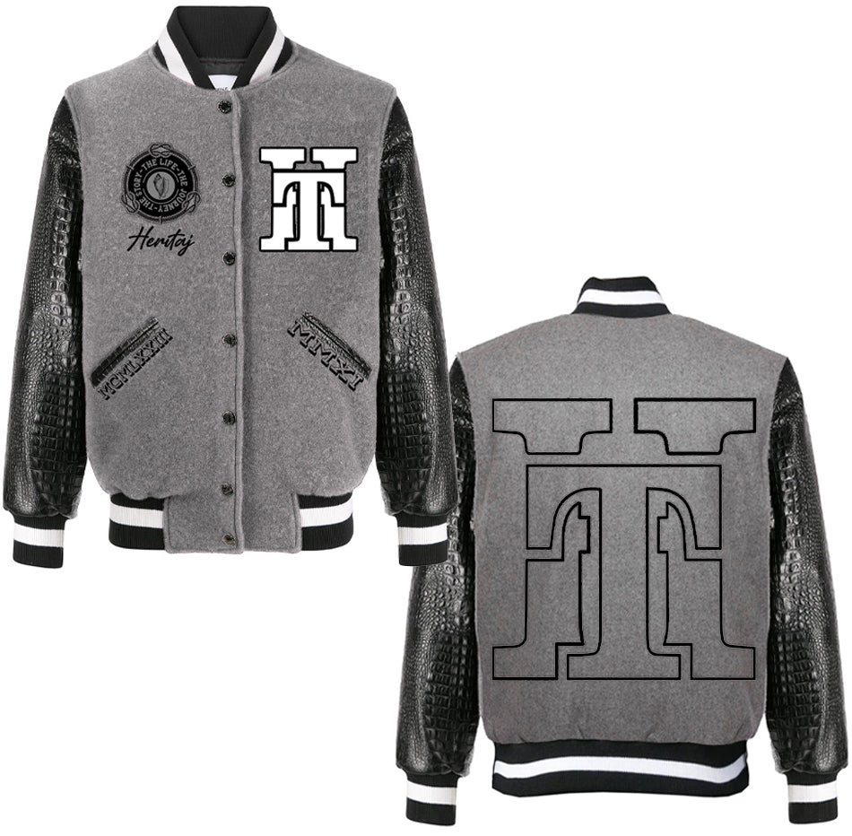 HERITAJ THE LIFE-VARSITY JACKET (UNISEX)