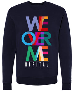WE OVER ME- ABSTRACT ART-SWEATER